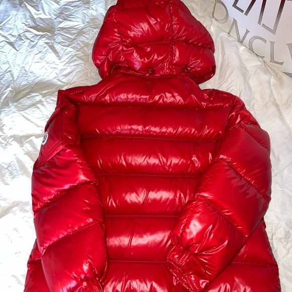 Moncler Maire red puffer coat size 0 - Picture 8 of 13